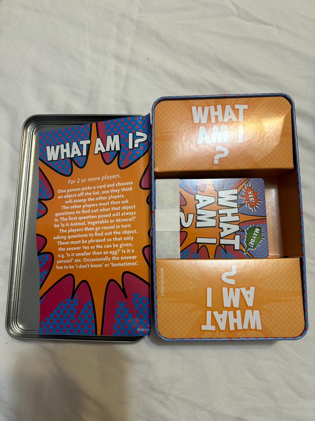 What Am I? Guessing Game Tin - photo 3