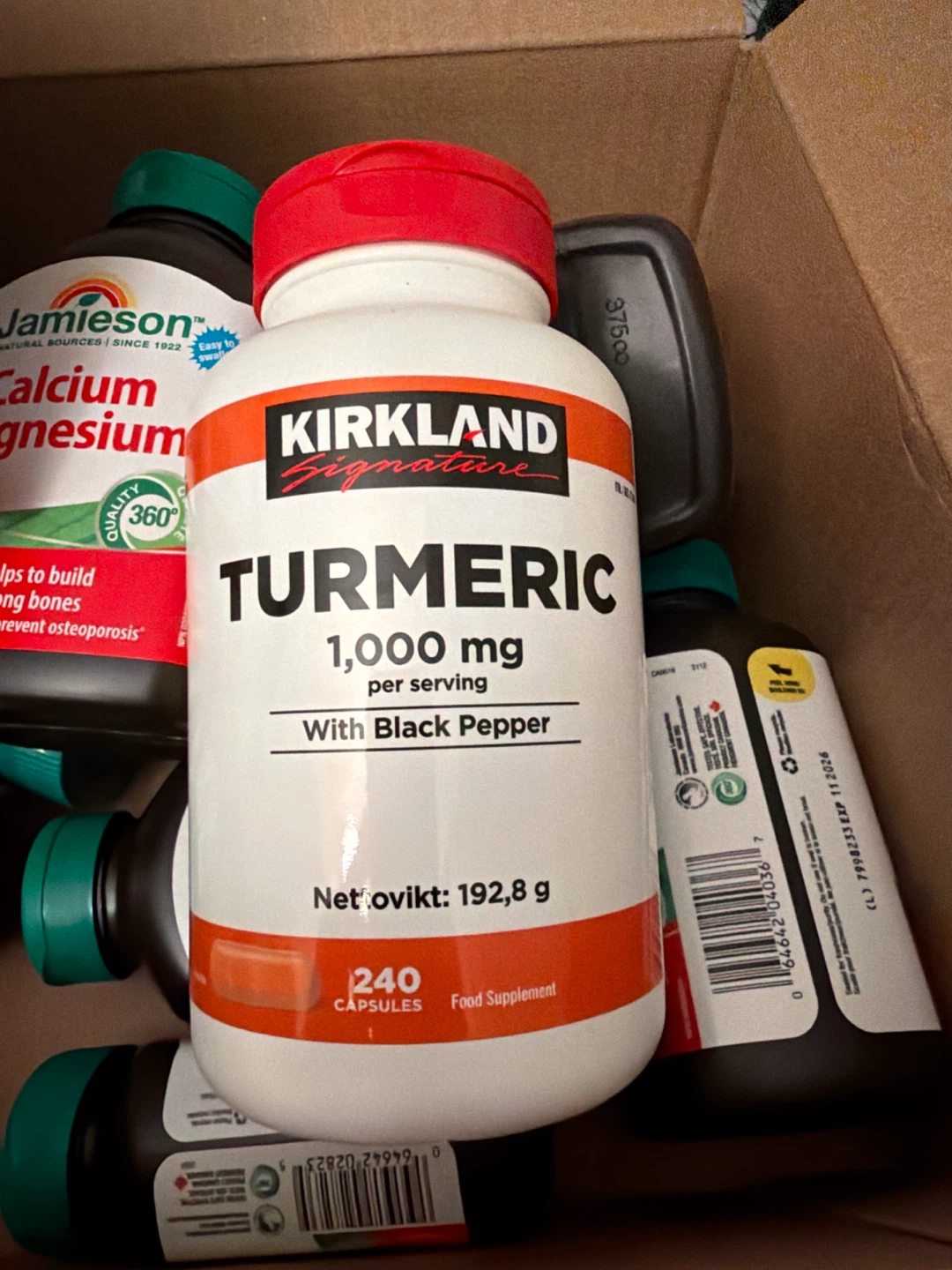 Kirkland Signature Turmeric 1000 mg with Black Pepper Capsules - photo 3