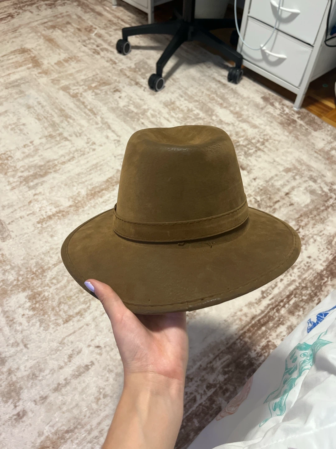 Brown Fedora Hat