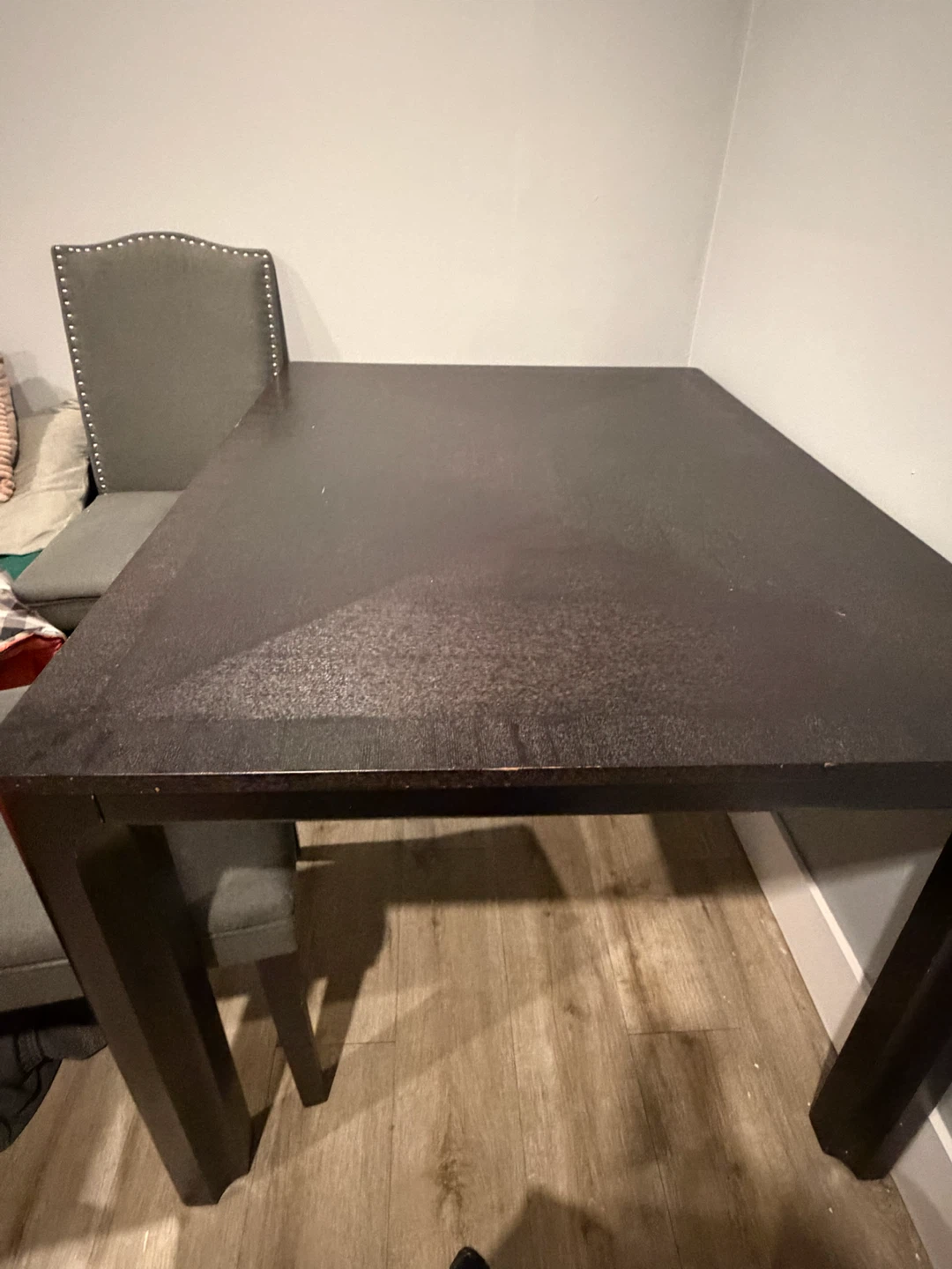 Dark Wood Dining Table