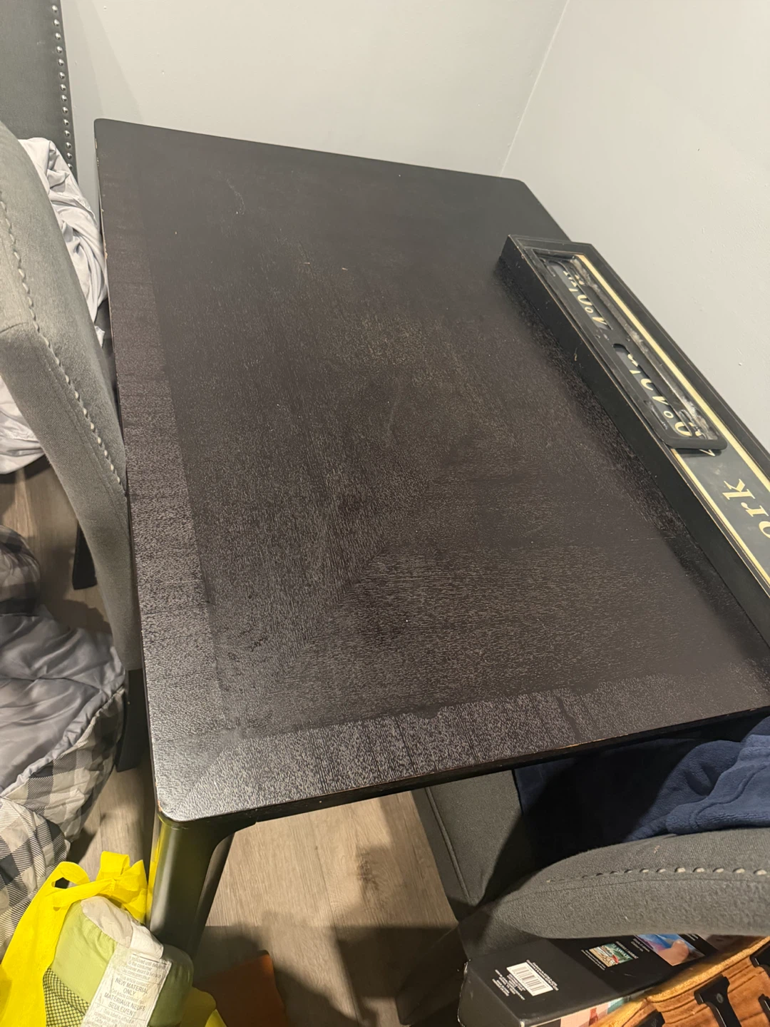 Dark Wood Dining Table - photo 5