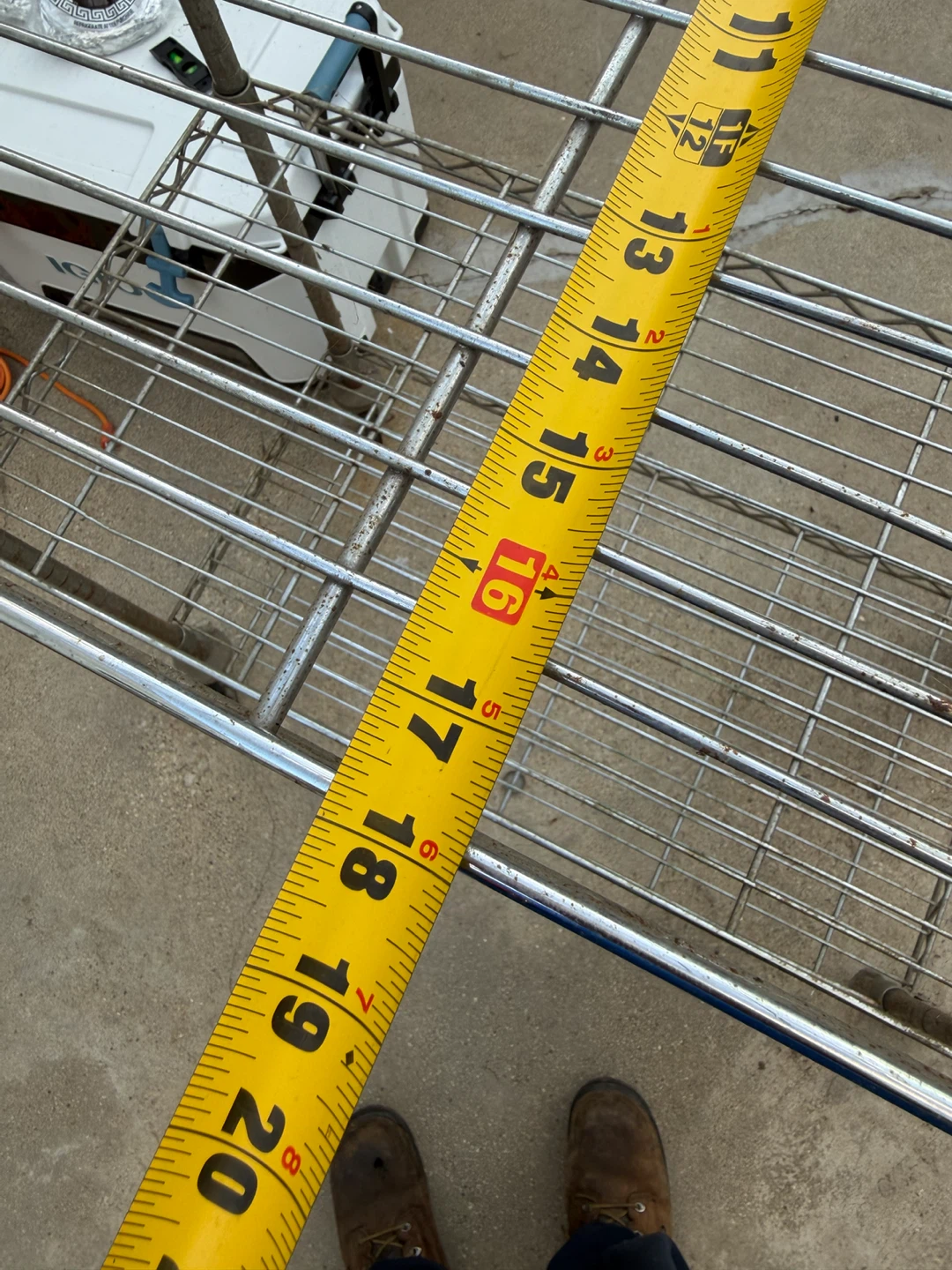 Wire Shelving Rack with Wheels - photo 3