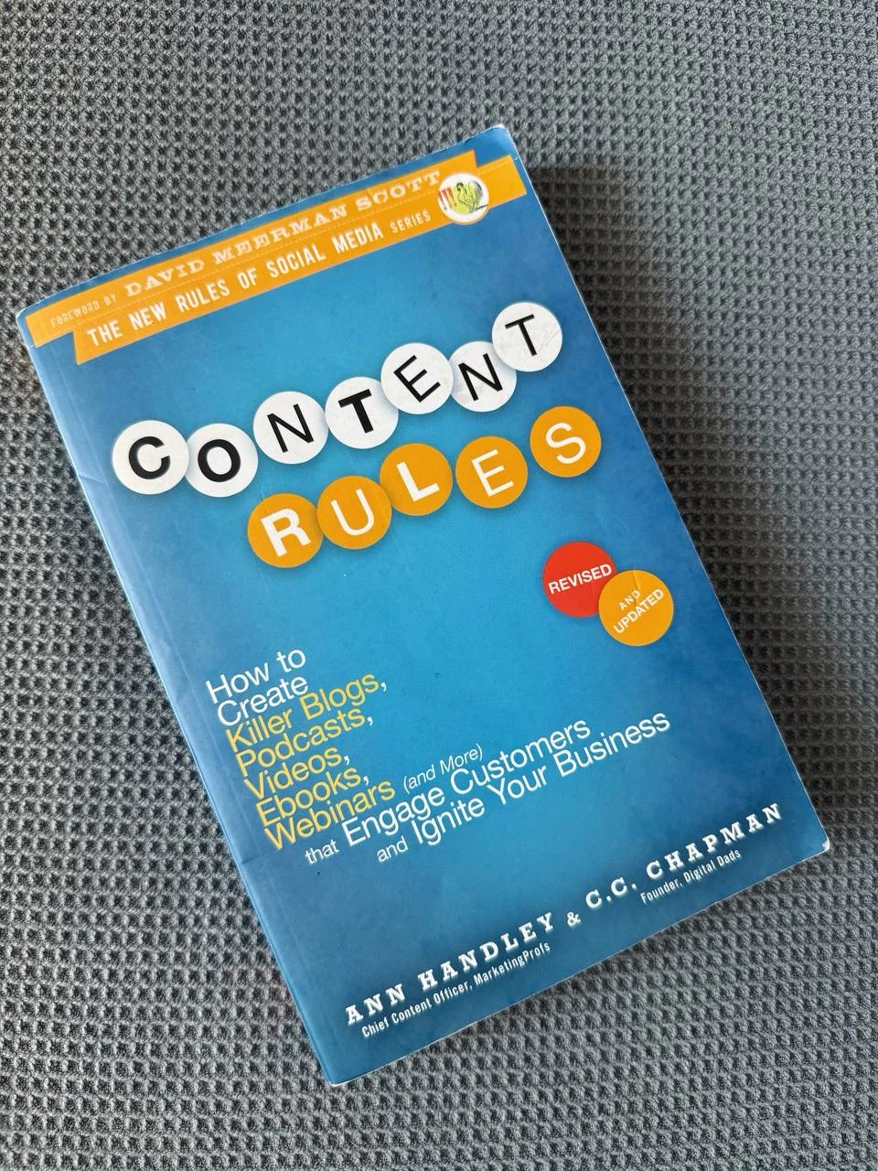 Content Rules” Book – Ann Handley & C.C. Chapman