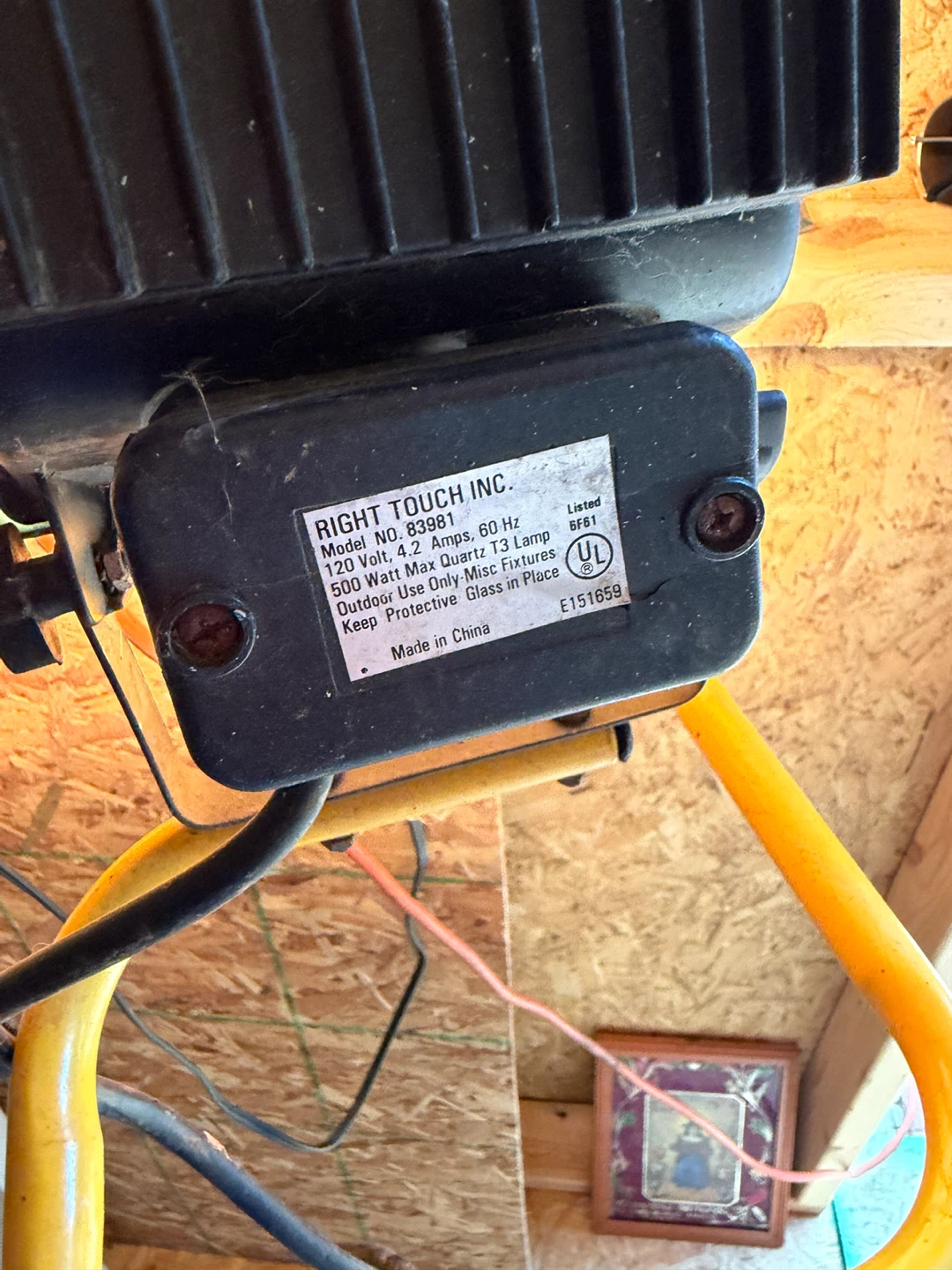 Right Touch Inc. Quartz Halogen Work Light - photo 2