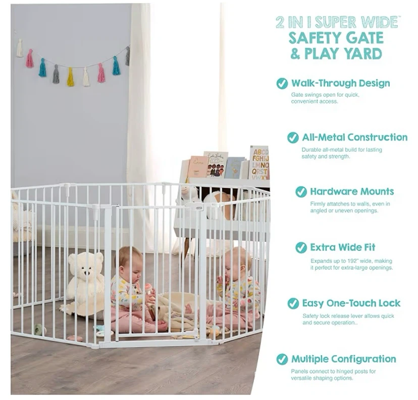 2 in 1 baby gate/play yard New in box - photo 3