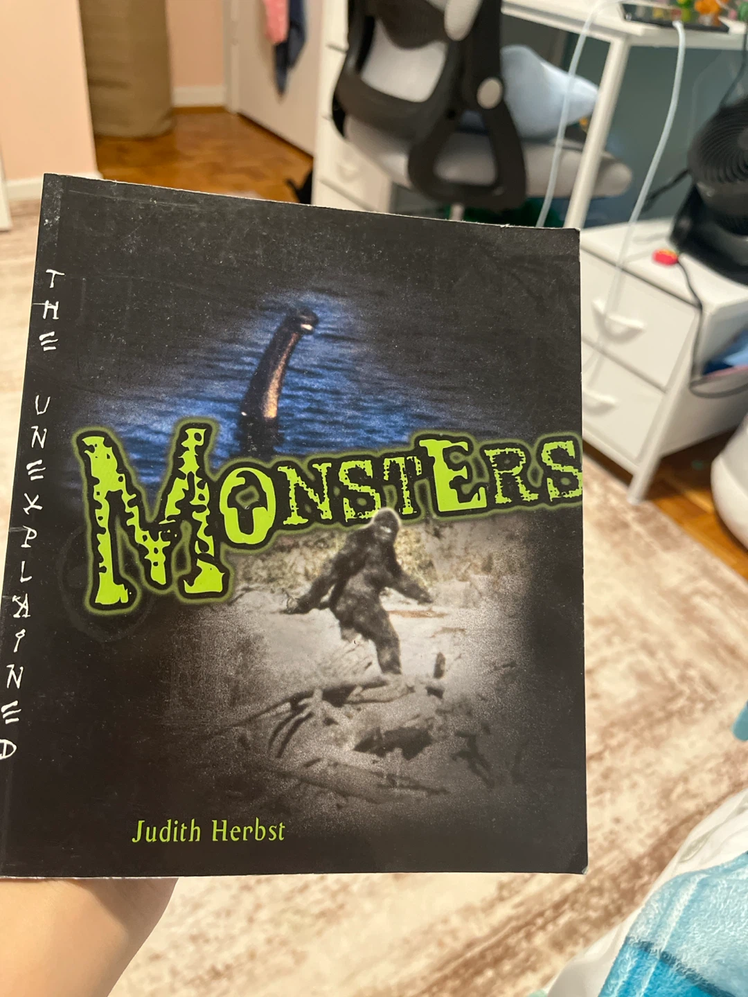 The Unexplained Monsters Book by Judith Herbst