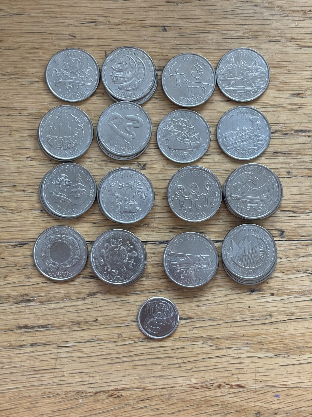 Millennium Quarters (1999 & 2000 collection)
