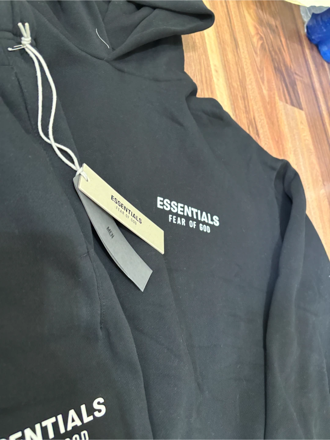 Essentials Fear of God Black Hoodie and Sweatpants Set - photo 5