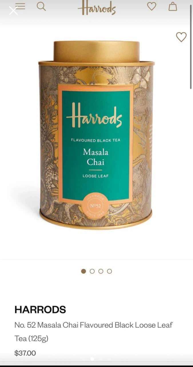Harrods Masala Chai Black Loose Leaf Tea - photo 2