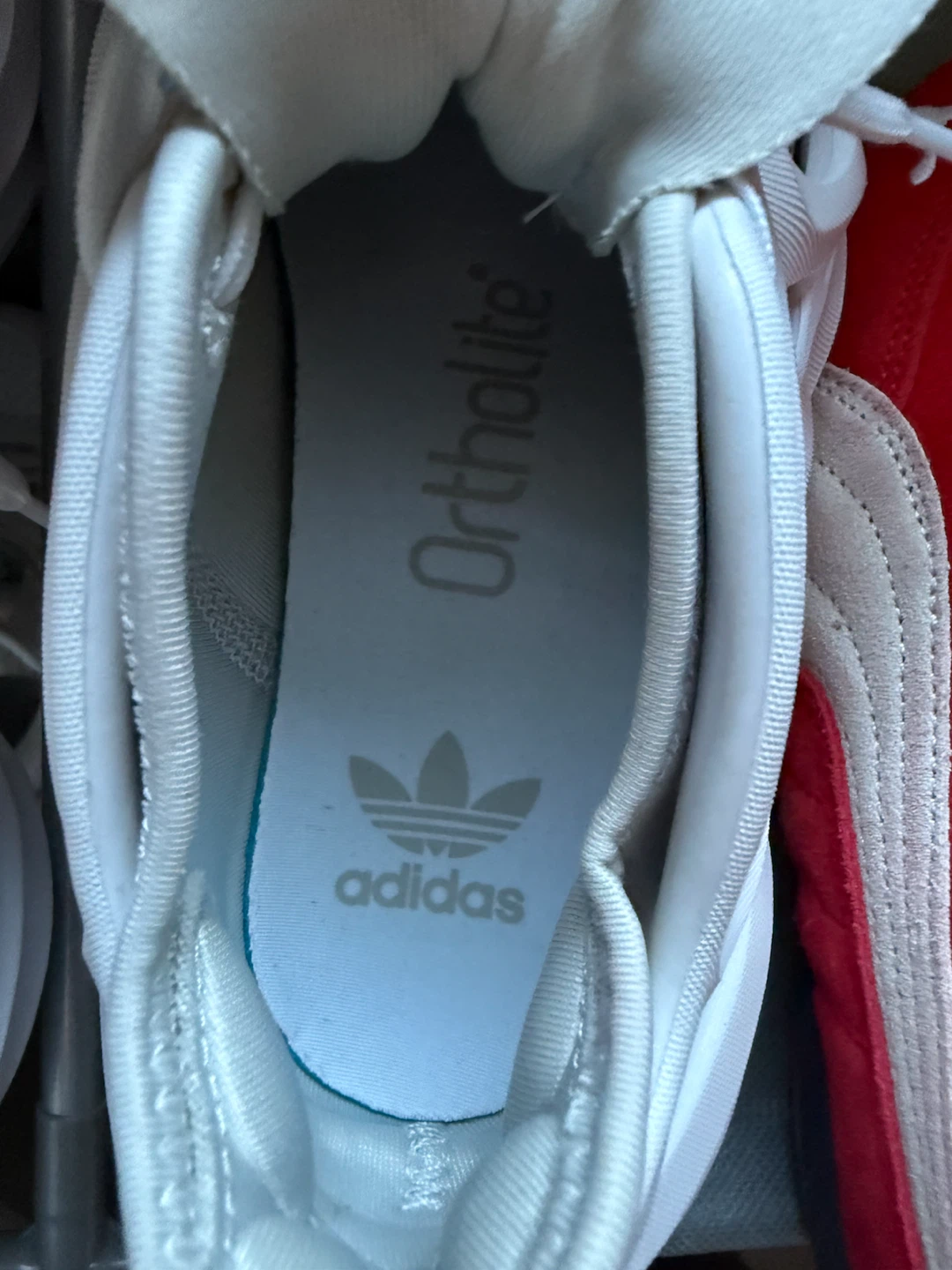 Adidas white shoes - photo 2