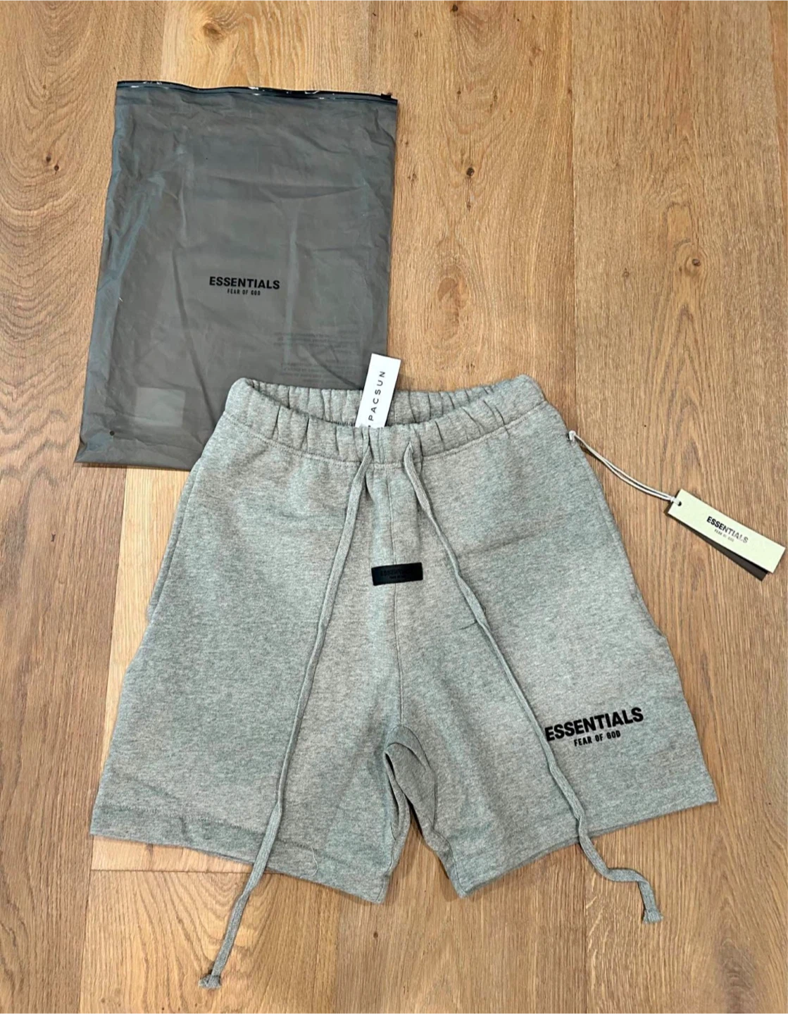 Grey Essentials Fear of God Sweat Shorts