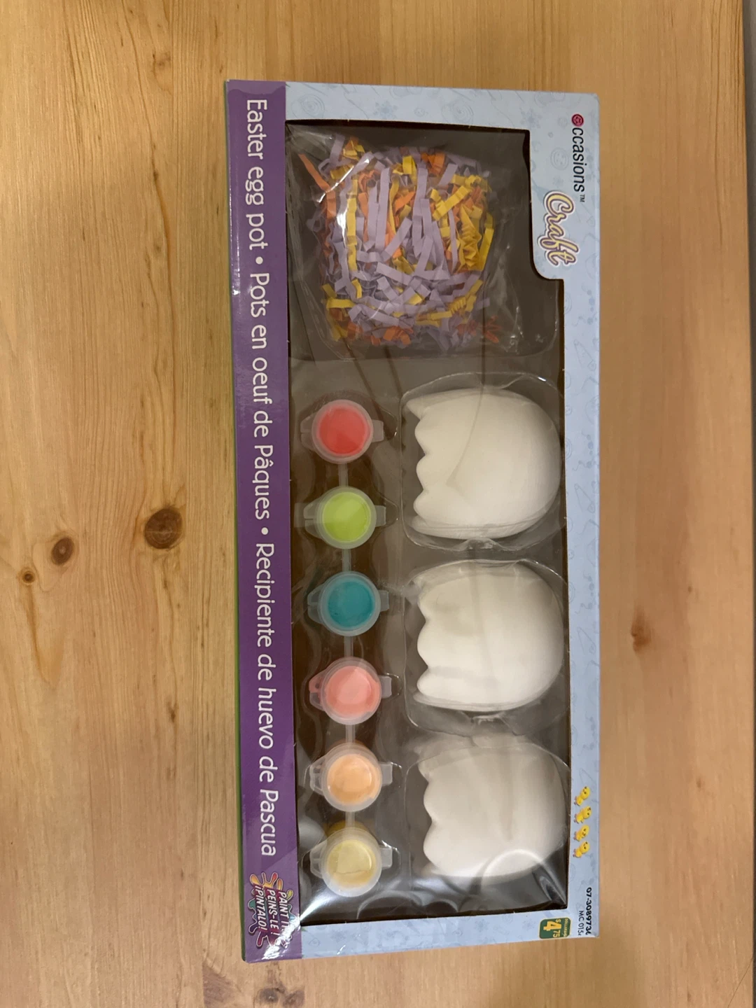 Easter egg pot painting