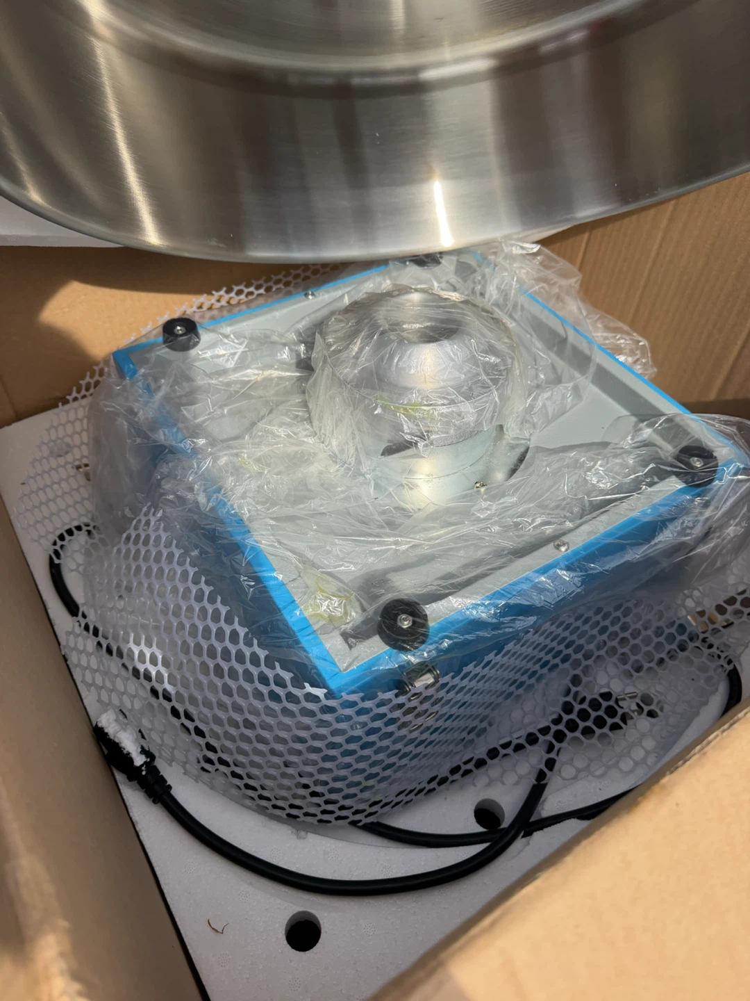 Clever Commercial Candy Floss Machine - Blue - photo 3