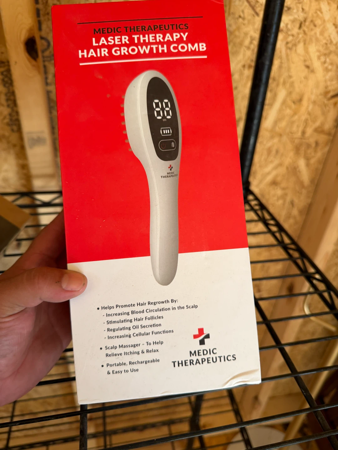 Medic Therapeutics Laser Therapy Hair Growth Comb