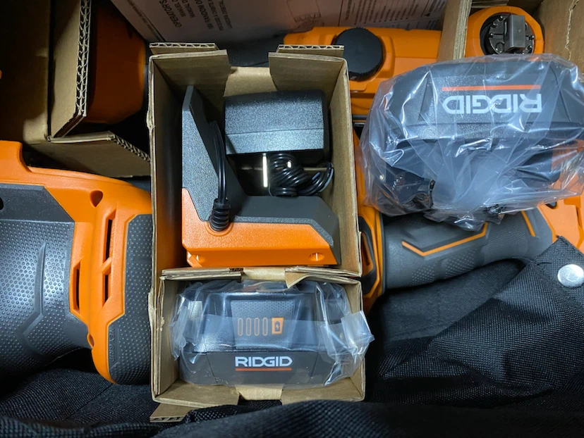 Ridgid 18v tool set Brand new - photo 3