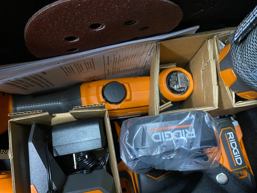 Ridgid 18v tool set Brand new - photo 4