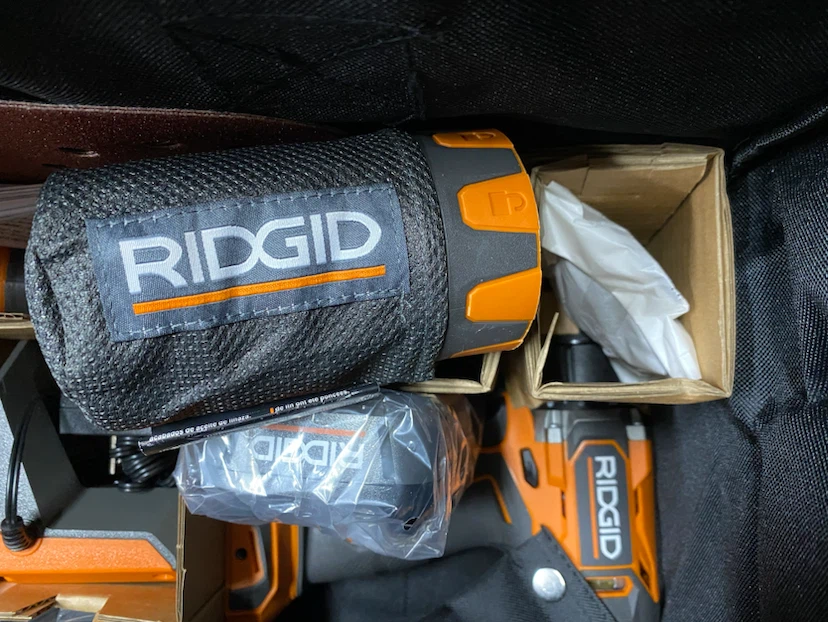 Ridgid 18v tool set Brand new - photo 5