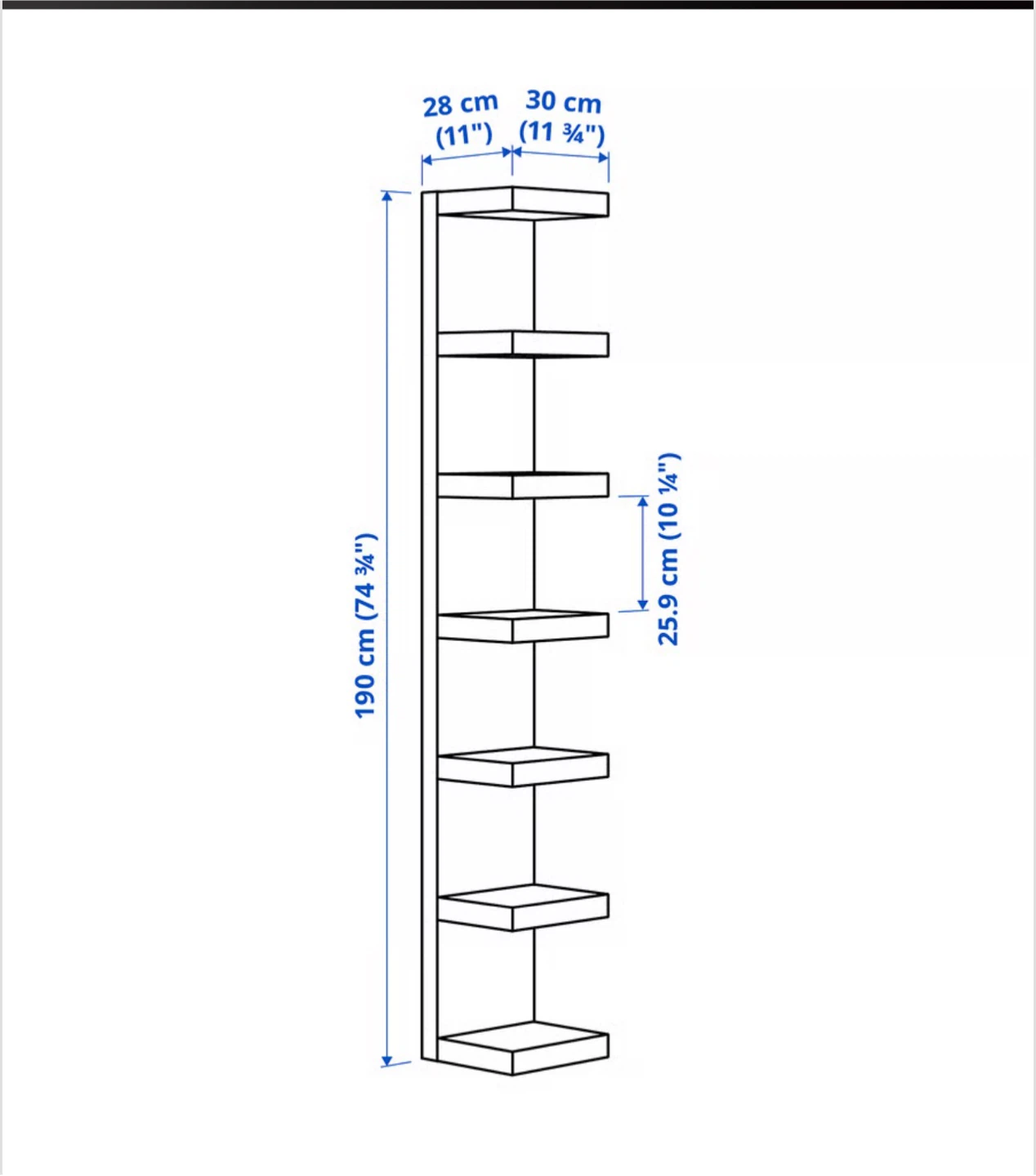 Black ikea Corner Shelf Unit - photo 2