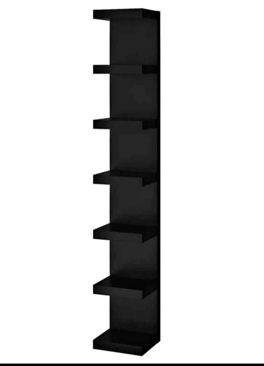 Black ikea Corner Shelf Unit - photo 3
