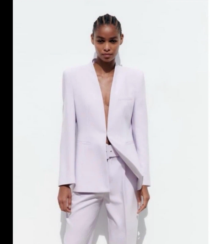 Zara Lavender Blazer - Size M