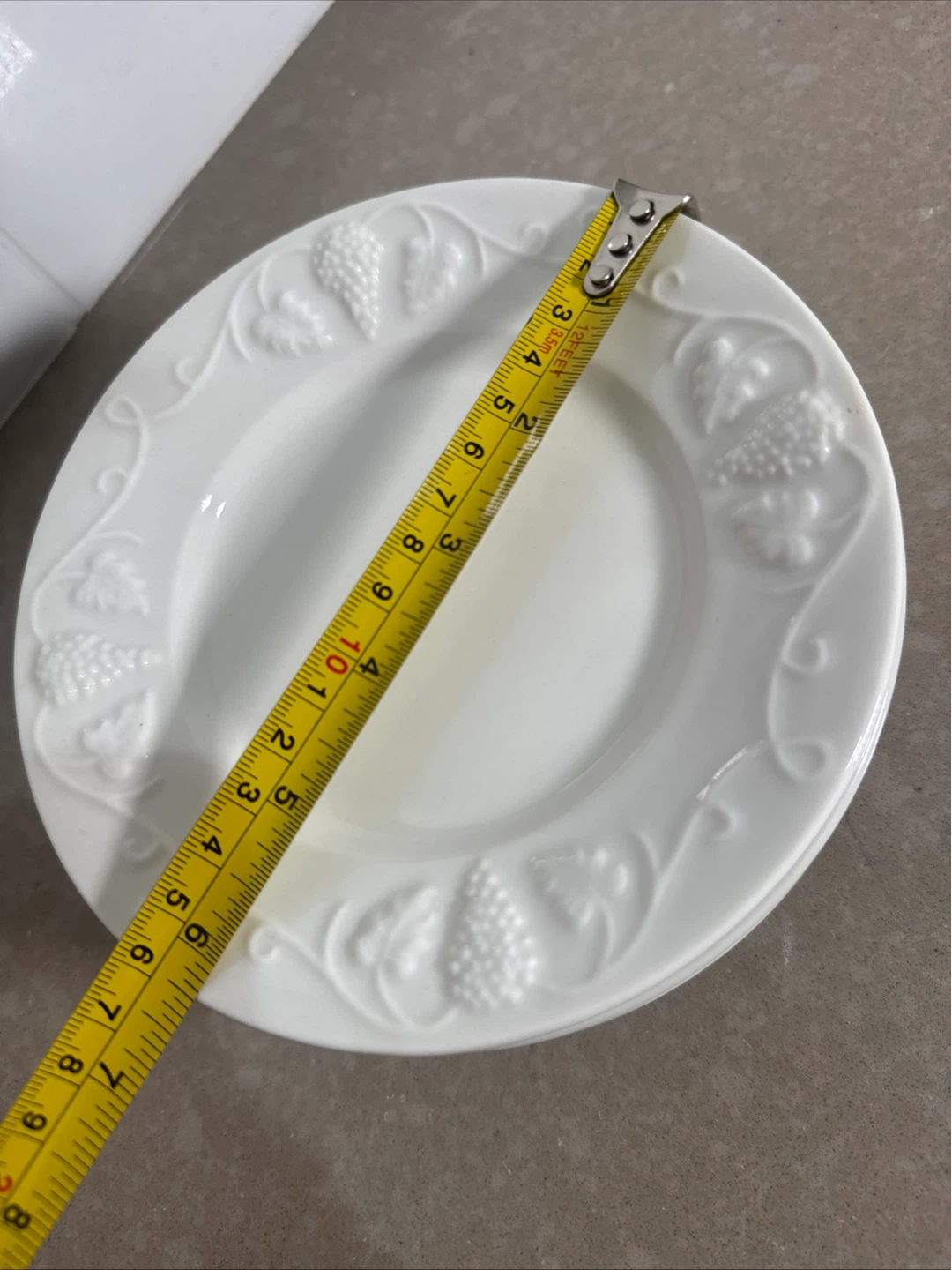 Red-Cliff Ironstone Grape Fine China Plates (Set of 6) - photo 5