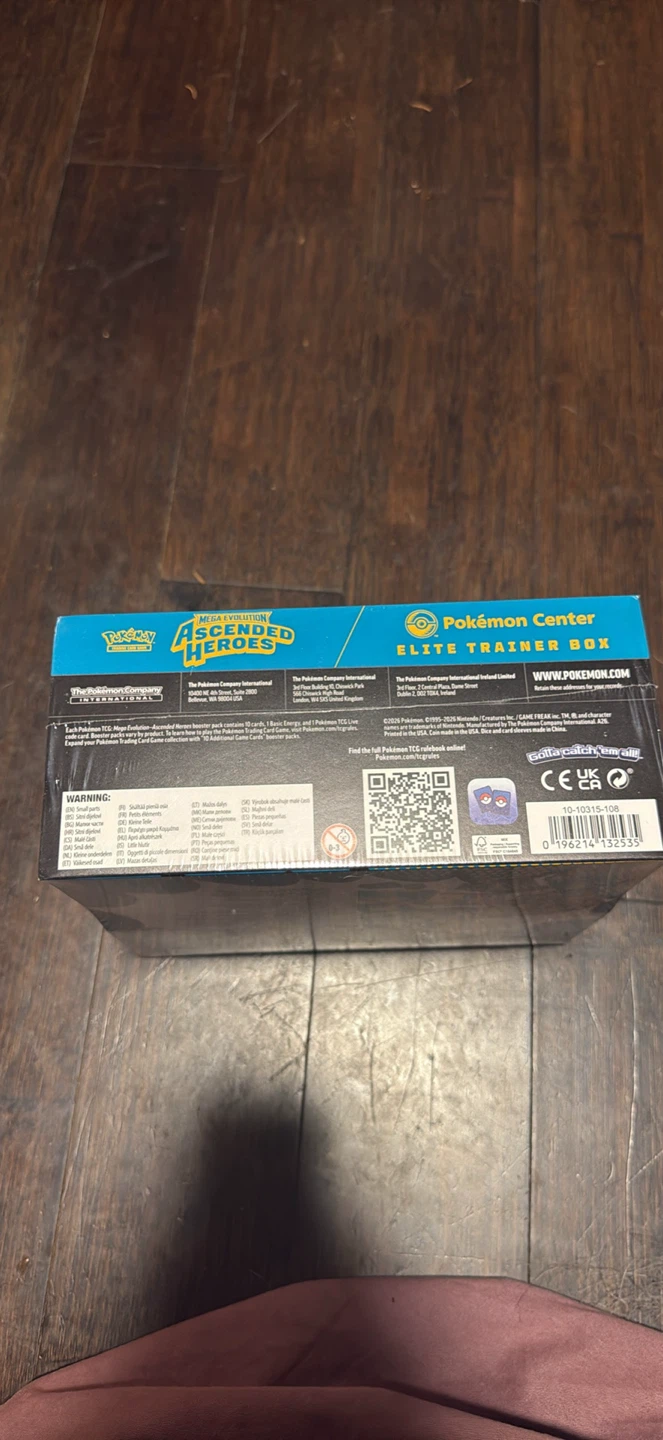 Sealed Pokémon Center ETB - Ascended Heroes - photo 5