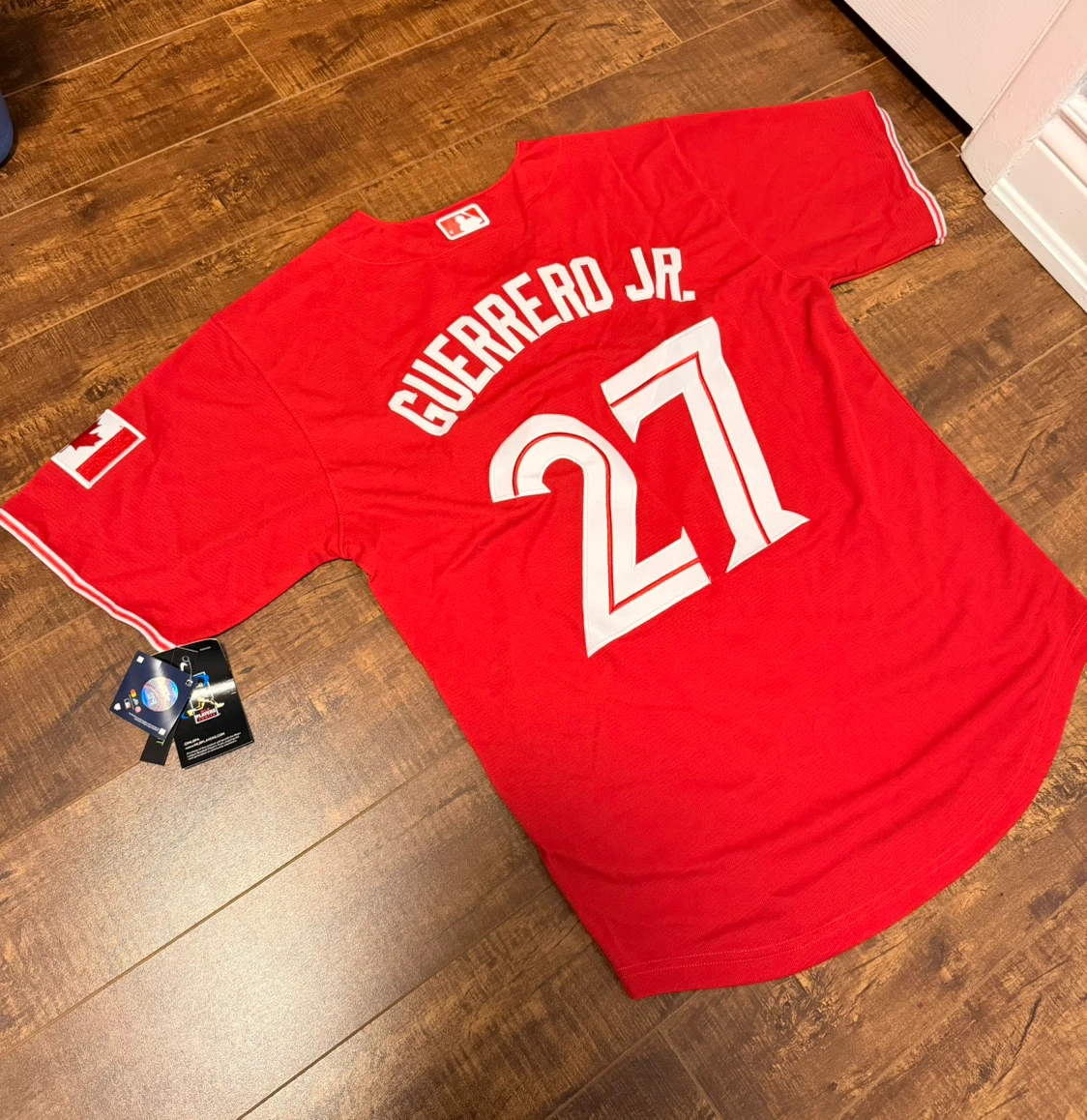 Toronto Blue Jays Jersey Guerrero Jr. Canada Day Medium - photo 2