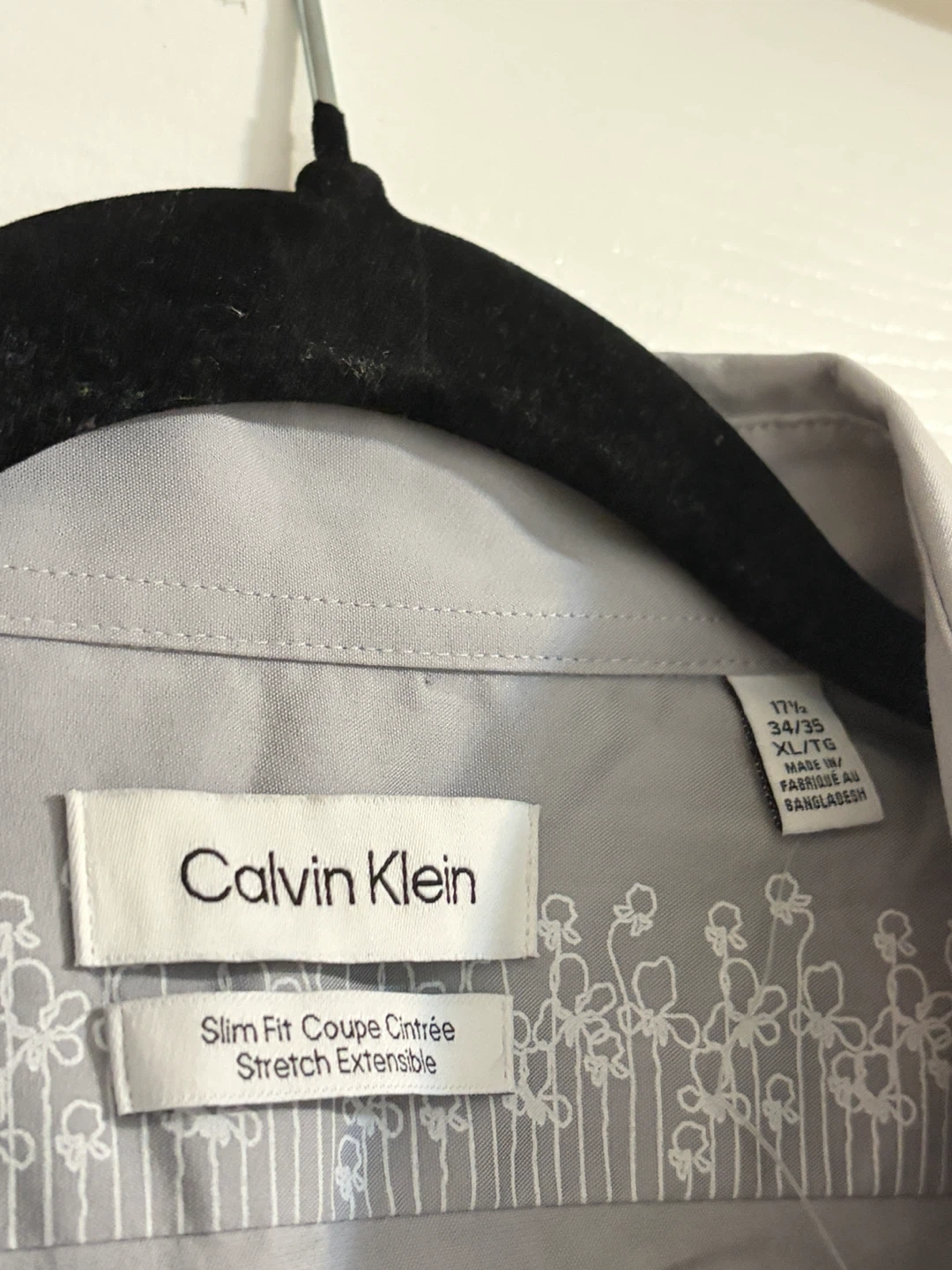 Calvin Klein Slim Fit Dress Shirt XL - photo 4