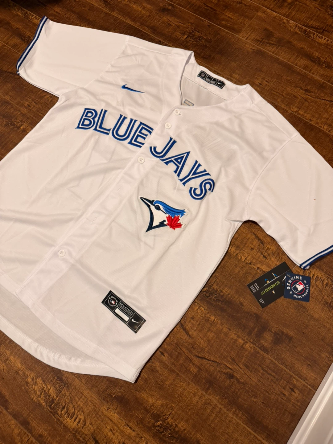 Toronto Blue Jays Jersey Guerrero Jr. White Medium & Large