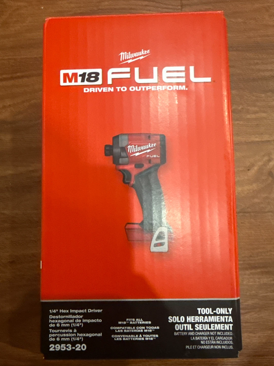 Milwaukee m18 fuel impact driver