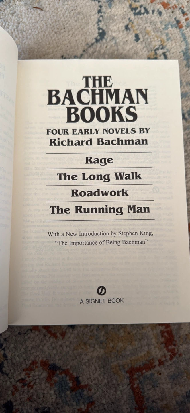 The Bachman Books (Includes Rage) - photo 3