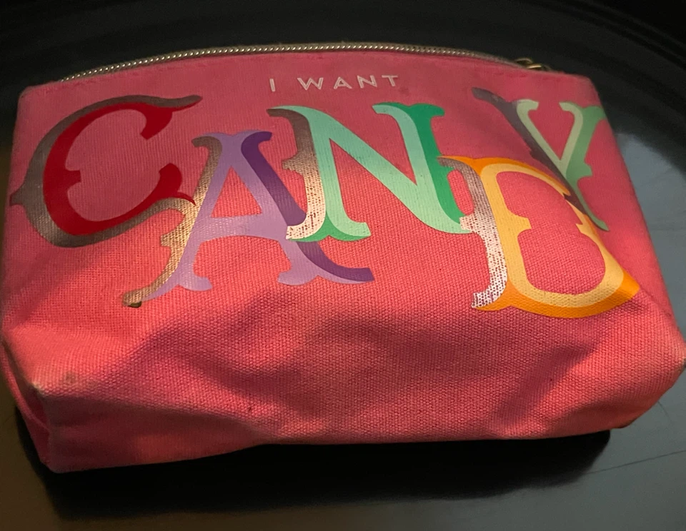 I Want Candy Makeup Pouch with Sneaker/Gym Deoderant Balls - photo 4
