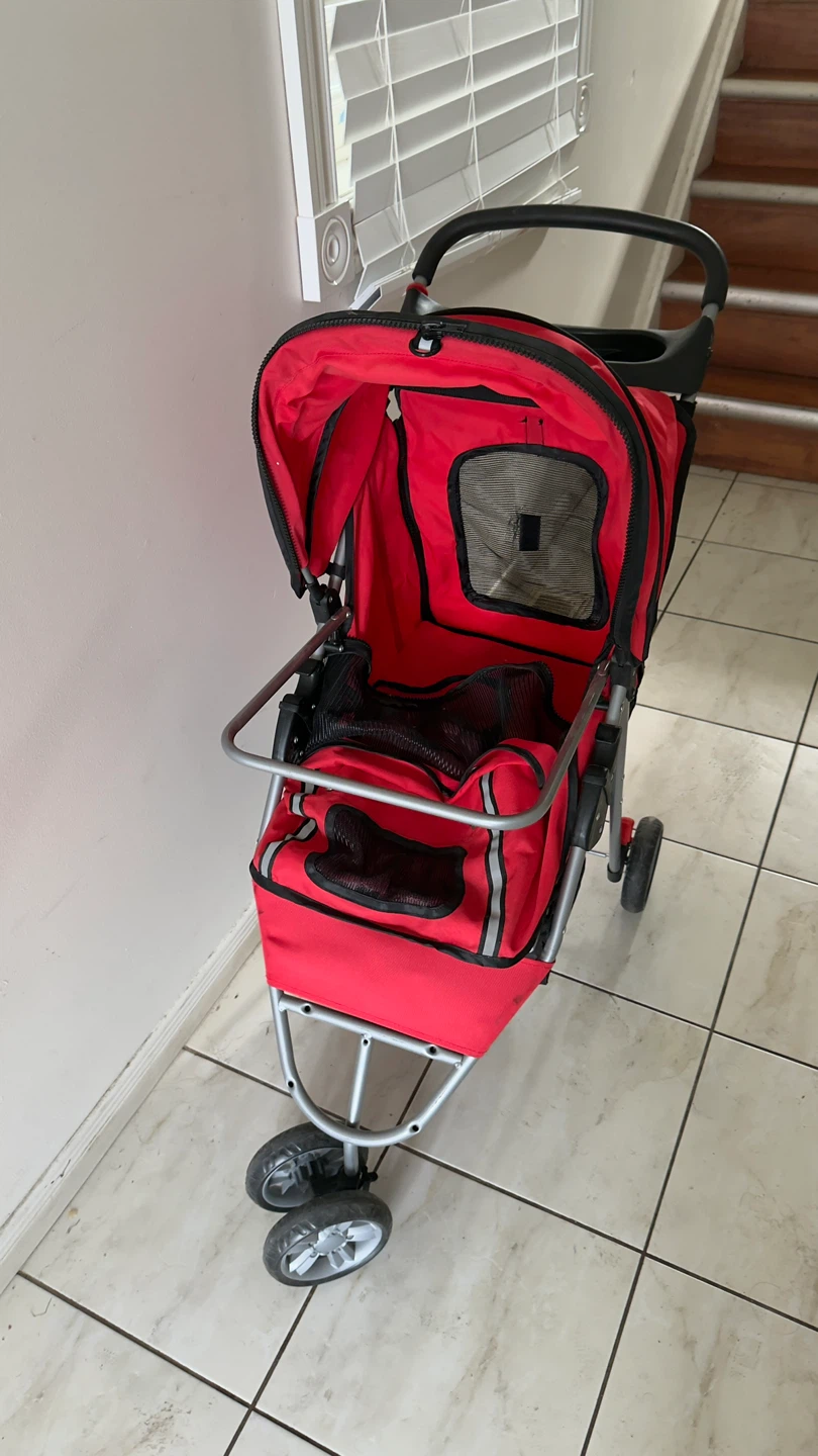 Red Pet Stroller - photo 2