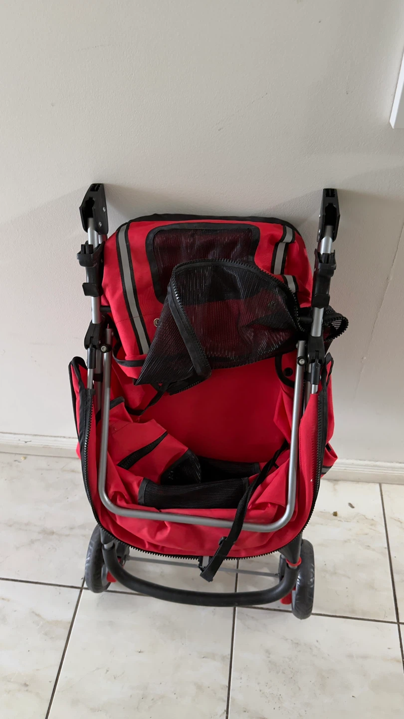 Red Pet Stroller - photo 4