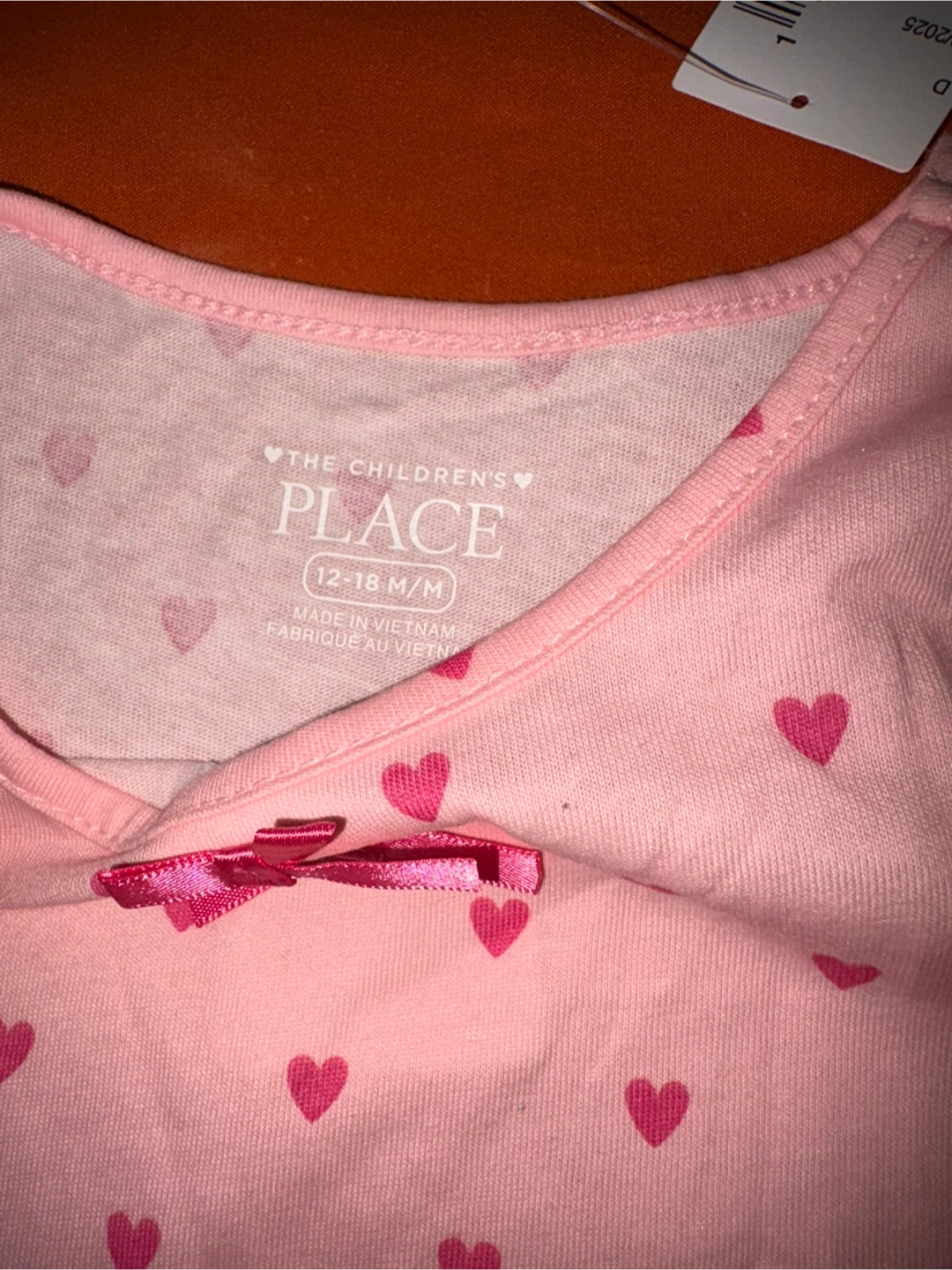 New Pink baby girls Outfit Size 12-18M - photo 4