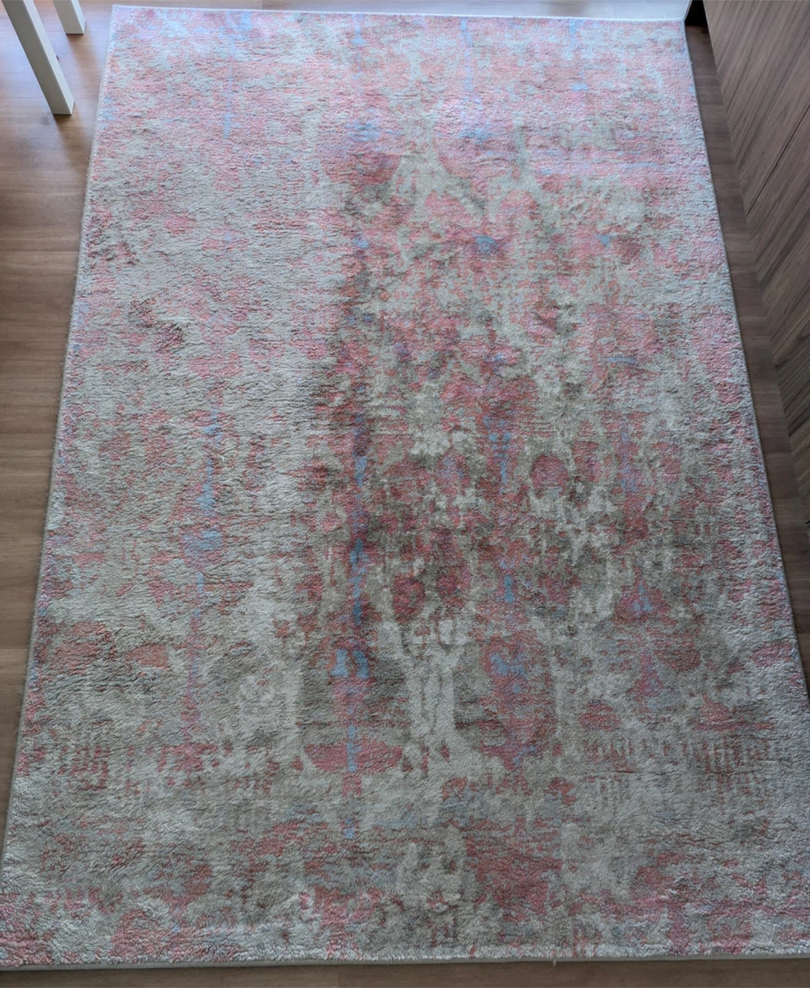 Area Rug – Muted Pink & Grey Palette - photo 3