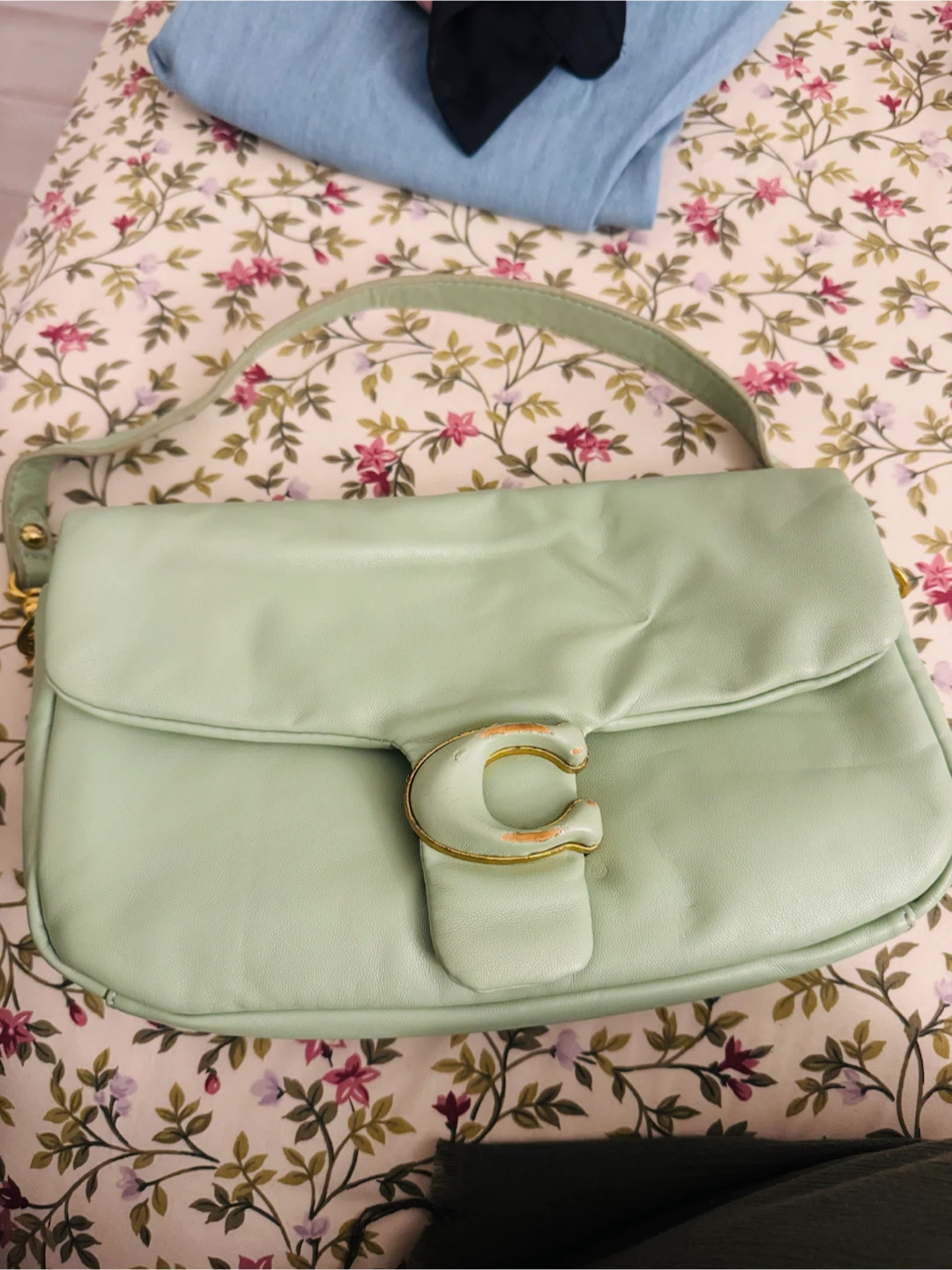 Coach Light Green Shoulder Bag - photo 2