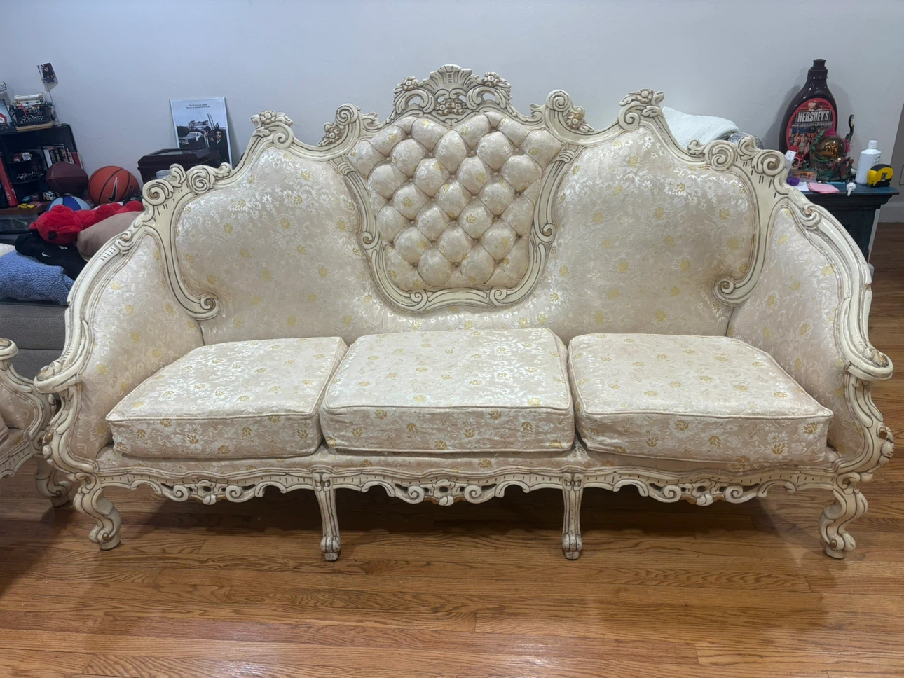 Vintage Baroque Rococo 3-Piece Living Room Set – - photo 2