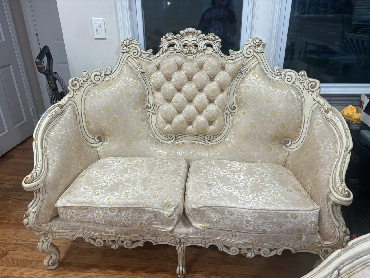 Vintage Baroque Rococo 3-Piece Living Room Set – - photo 4