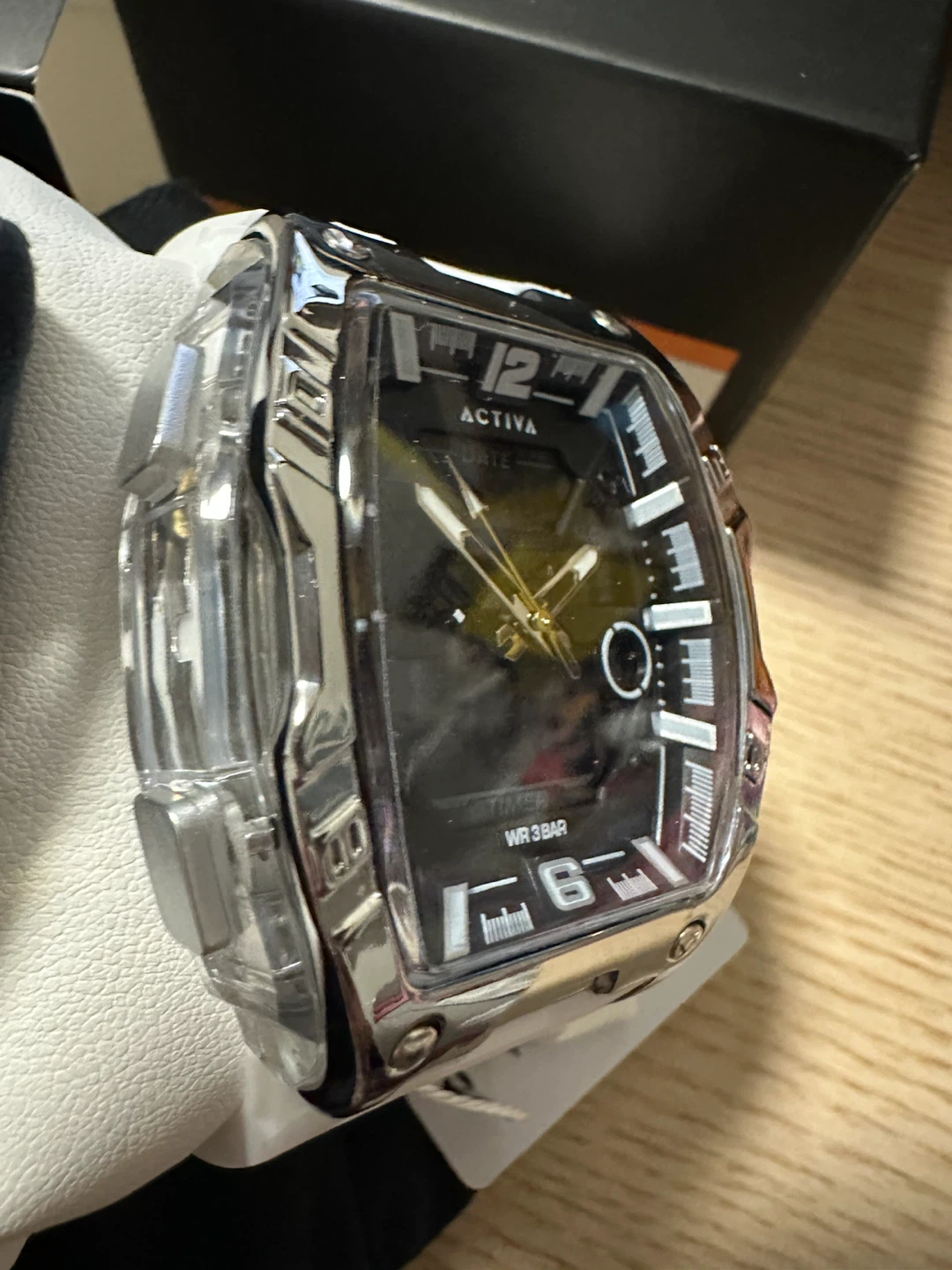 Activa x Invicta Venzis Men’s 50mm Digital Watch White - photo 3