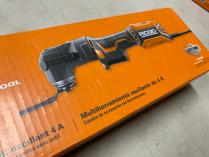Ridgid oscillating multi tool New in box - photo 2