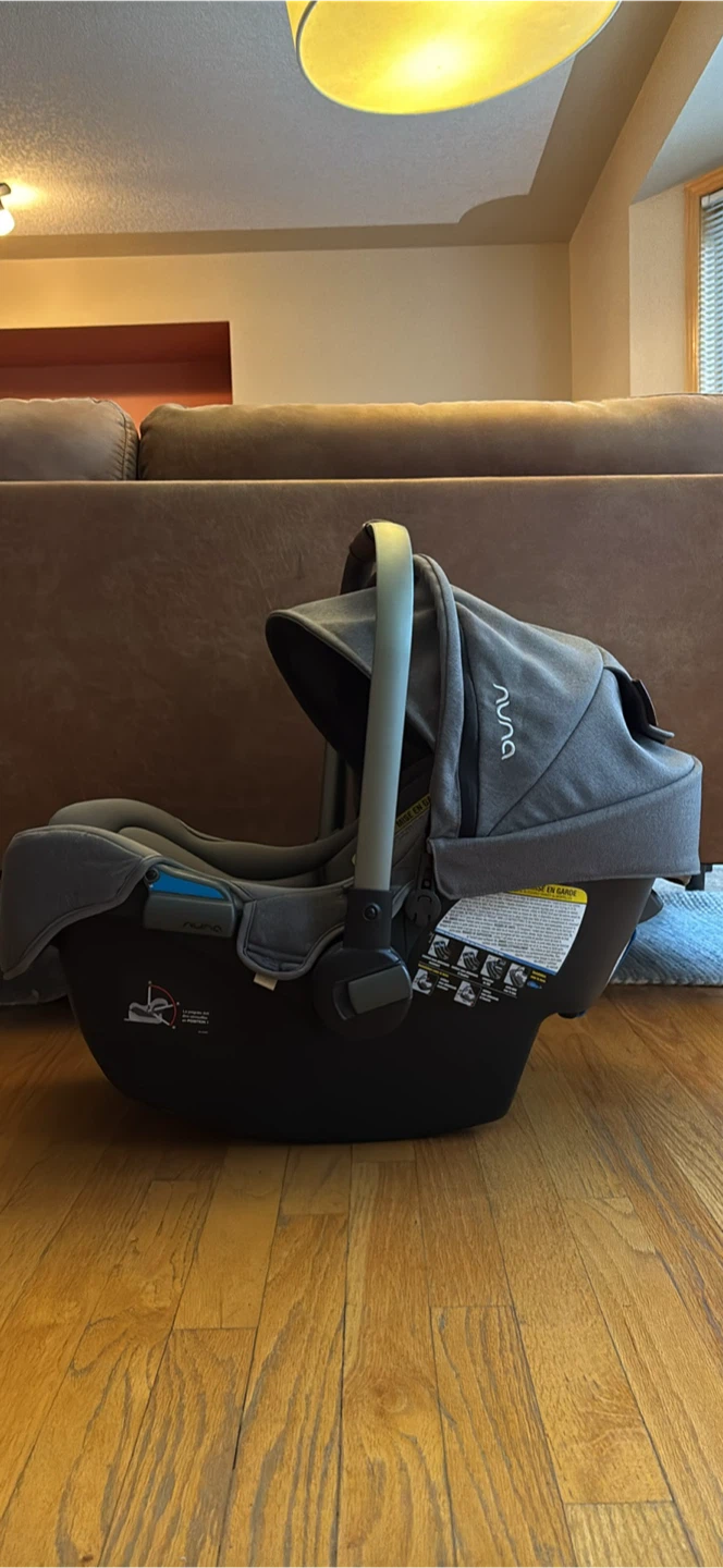 Nuna Pipa Infant Car Seat & UPPAbaby stroller adapter