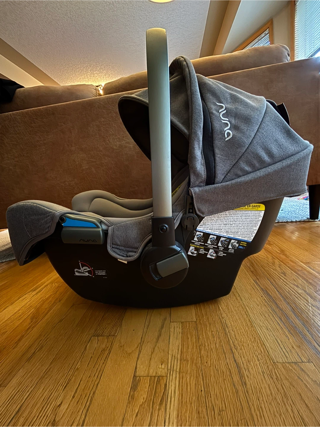 Nuna Pipa Infant Car Seat & UPPAbaby stroller adapter - photo 4