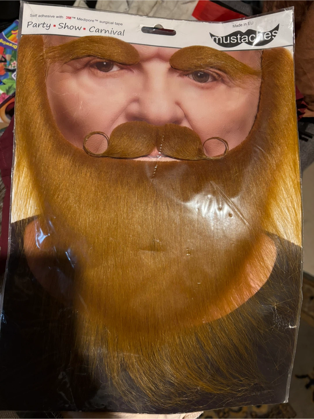 New Self-Adhesive Moustache and Beard Set - photo 2