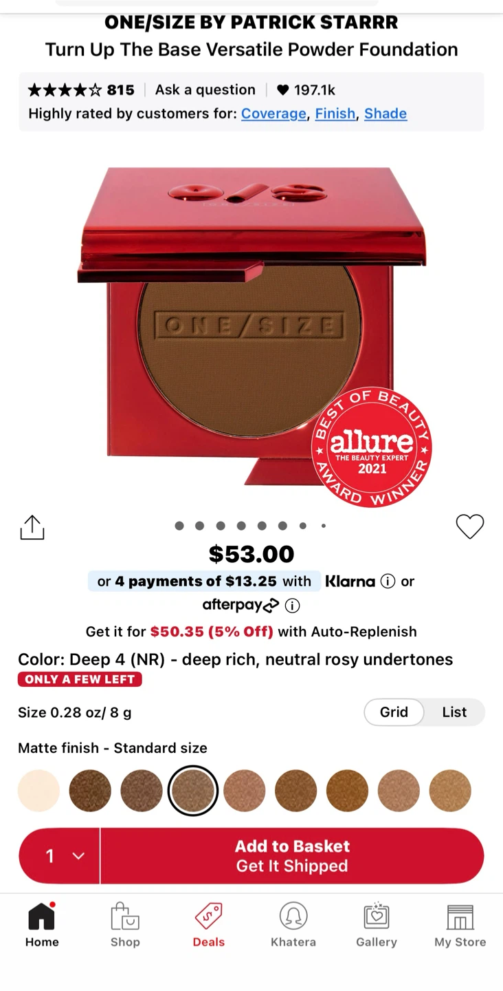 ONE/SIZE  Turn Up The Base Versatile Powder Foundation - photo 3