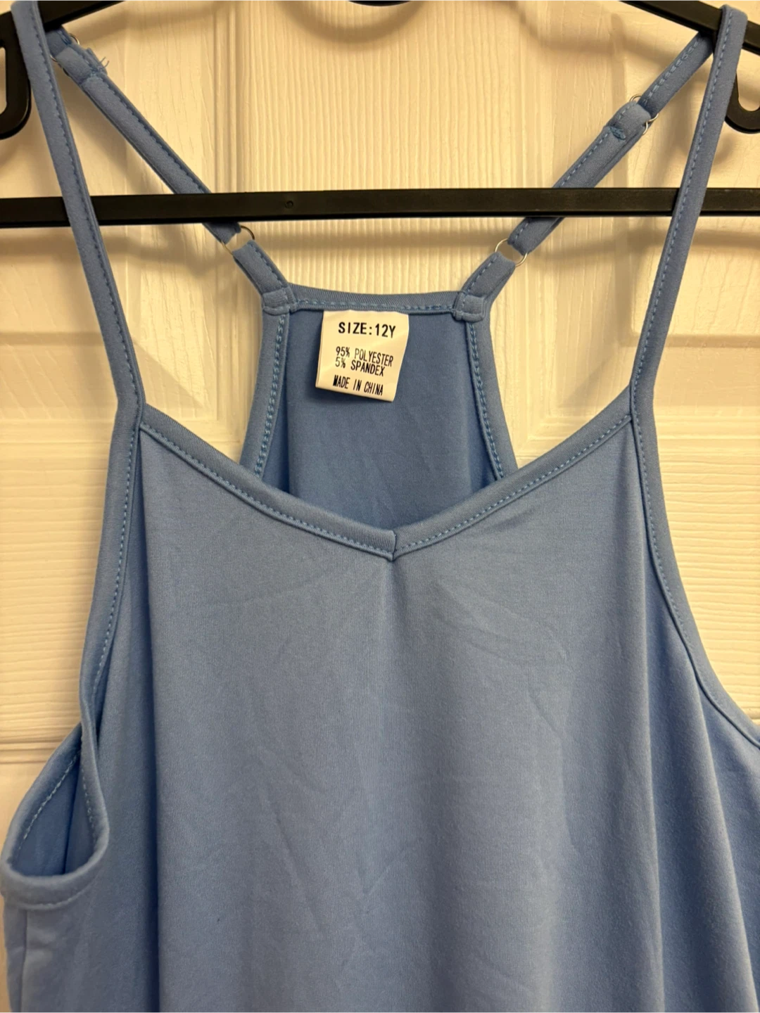 Girls Blue Romper with Pockets - photo 4