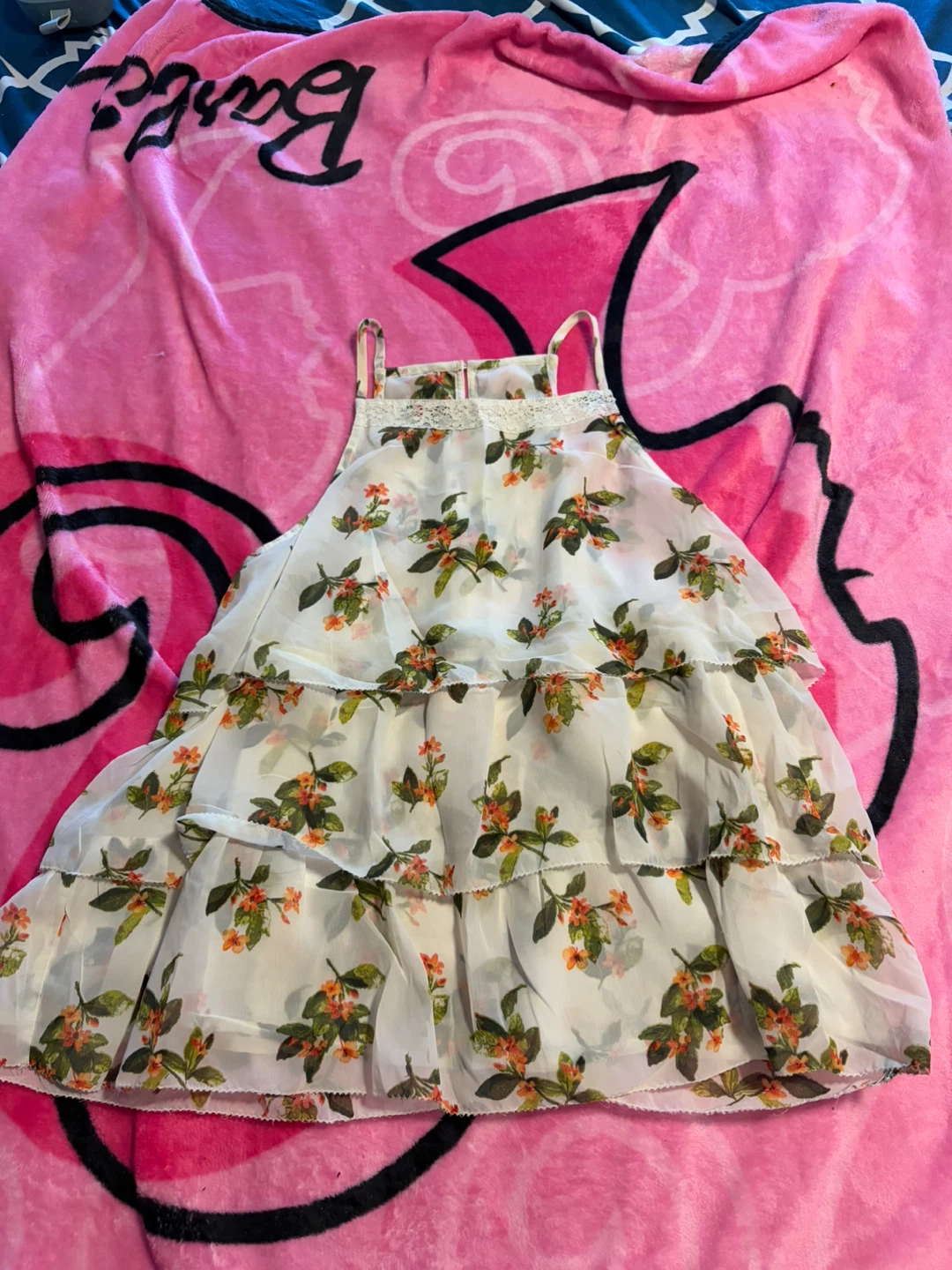Abercrombie & Fitch Tiered Floral Dress