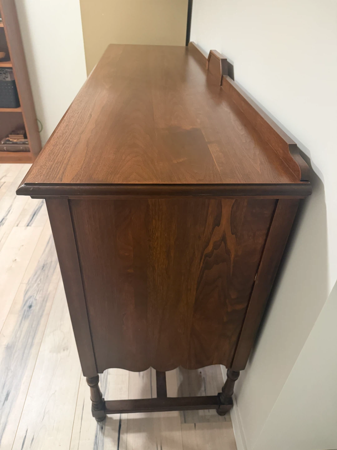 Vintage Wooden Sideboard Buffet - photo 2