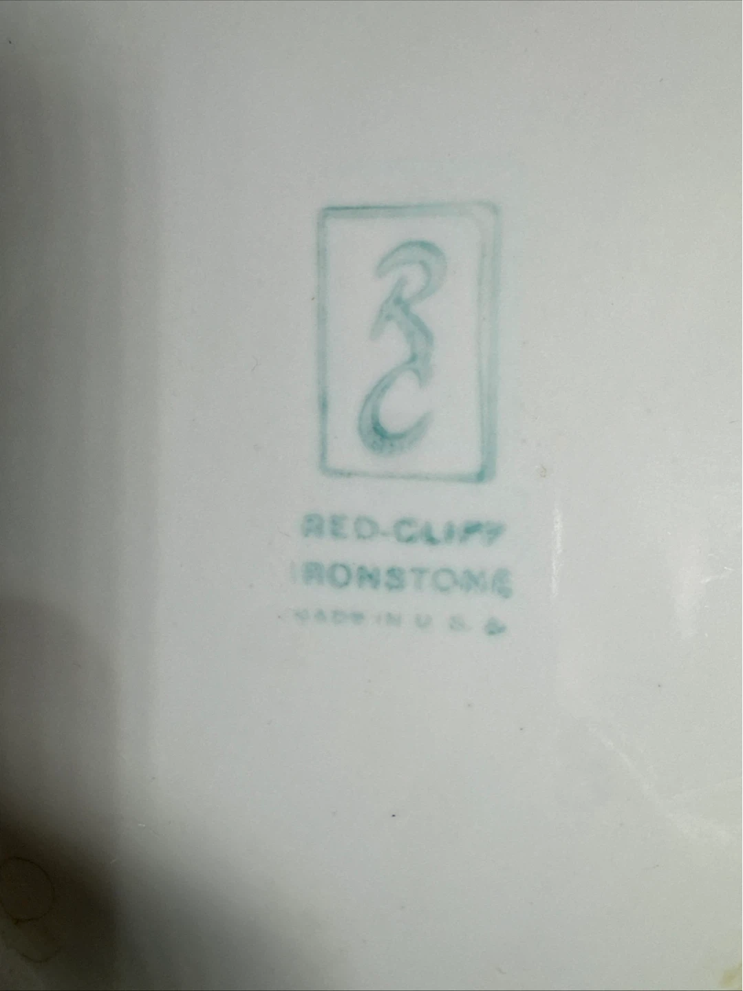 Red-Cliff Ironstone "Our Daily Bread" Serving Dish - photo 4
