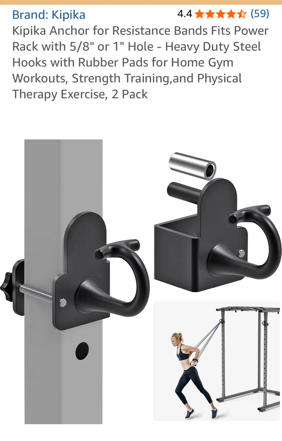 Kipika Anchor for Resistance Bands - photo 4